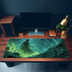 Undead Swamp Queen Themed Playmat | Unofficial MTG Playmat | Gift for Gamers - Image 3