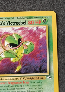 Pokemon TCG Erika's Victreebel 26/132 Gym Heroes Non-Holo Rare Card - LP - Image 3