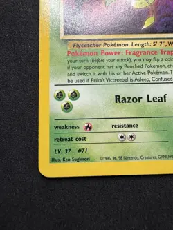 Erika's Victreebel Gym Heroes 26/132 Non Holo Rare Vintage WOTC Pokemon TCG Card - Image 4