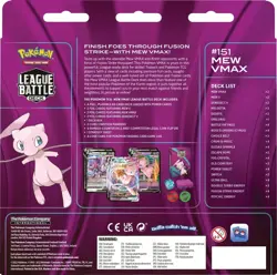 Pokemon TCG Mew VMAX League Battle Deck – 60 Card Ready-to-Play Deck - Image 2