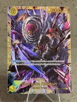 Charlotte Katakuri SEC OP03-123 - One Piece TCG English Card Near Mint - Image 1
