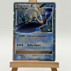 Pokemon TCG Empoleon LV.X Holo Rare Card Diamond & Pearl 120/130 - Image 1