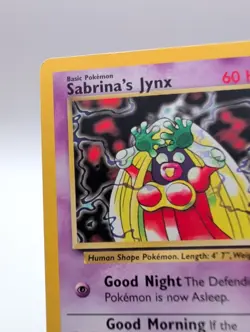Sabrina's Jynx - 59/132 Regular Uncommon English Gym Heroes Pokemon Card MP - Image 5