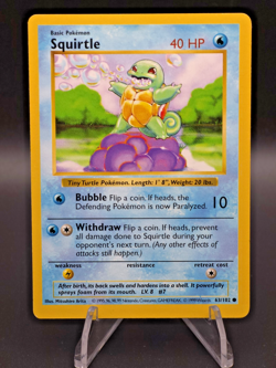 1999 Wotc Base Set Shadowless Lot 8 Cards Squirtle, Wartortle, Bulbasaur, etc LP - Image 3