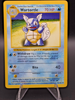 1999 Wotc Base Set Shadowless Lot 8 Cards Squirtle, Wartortle, Bulbasaur, etc LP - Image 5