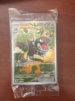 Pokemon Tyrunt Pokemon Center Promo Stamped Exclusive Card 070 (Sealed) - Image 1
