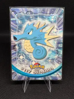 Seadra #117 Topps 1999-2000 Pokemon Card TV Animation Edition Nintendo MP - Image 1