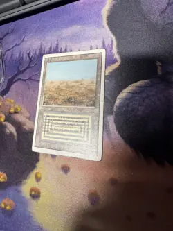 Scrubland English 3rd Edition Revised MTG Magic - HP Heavy Play - Image 4