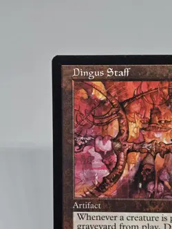 Magic The Gathering TCG Dingus Staff Weatherlight Regular MTG Vintage 1997 - Image 2