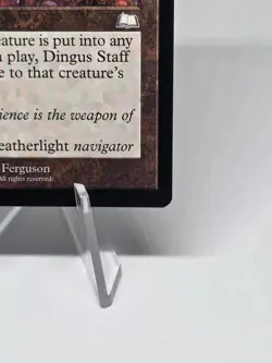 Magic The Gathering TCG Dingus Staff Weatherlight Regular MTG Vintage 1997 - Image 5