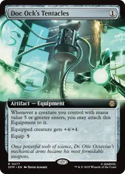 Doc Ock's Tentacles (Extended Art) *FOIL* - Marvel's Spider-Man - 277 - LP/NM - Image 1