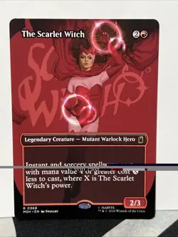 The Scarlet Witch (Borderless) - R MSH Marvel Super Heroes 368 NM - Image 1
