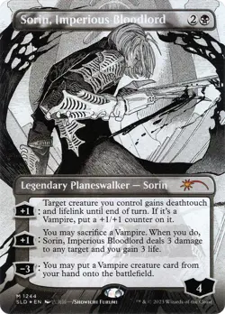 Sorin, Imperious Bloodlord (Borderless) [Secret Lair Drop Series] Foil Near Mint - Image 1