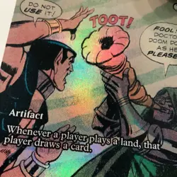 Horn of Greed (Borderless) 0098 **FOIL** Marvel Universe Eternal-Legal (MAR) - Image 3