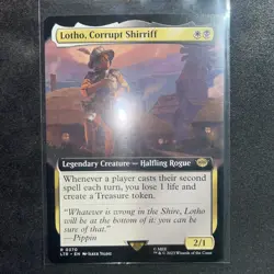 Lotho, Corrupt Shirriff (Extended Art) Universes Beyond Lord of the Rings - Image 1