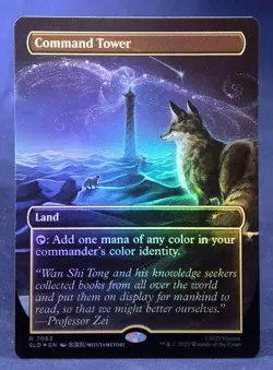 Command Tower (7063 - Rainbow Foil) Avatar Secret Lair Drop SLD MTG - NM - Image 1