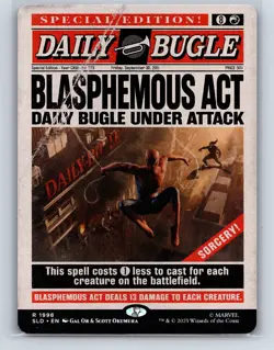 Secret Lair Drop Series #1998 Blasphemous Act (1998) - Image 1