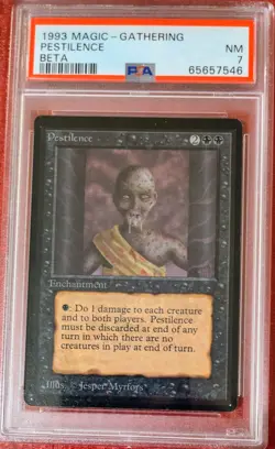 Pestilence Magic: Limited Edition Beta PSA 7 1993 - Image 1