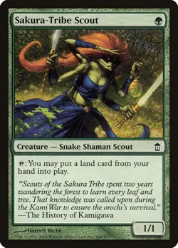 Sakura-Tribe Scout Saviors of Kamigawa LP MTG - Image 1