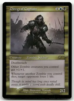 Diregraf Captain (Retro Frame) #858 (Foil) (NM) Secret Lair Drop SLD Magic MTG - Image 1