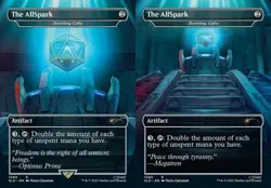 Doubling Cube // Doubling Cube "The AllSpark // The AllSpark" Secret Lair LP MTG - Image 1
