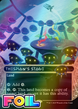 x1 Thespian's Stage EOS Edge of Eternities Stellar Sights MTG 44 M/NM 1x - Image 1