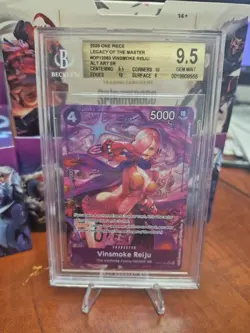 Vinsmoke Reiju (Alternate Art) OP12-063 Legacy of the Master Foil BGS 9.5 - Image 1