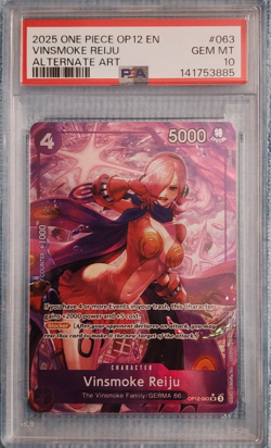 Vinsmoke Reiju (Alternate Art) OP12-063 Legacy of the Master Foil - Image 1