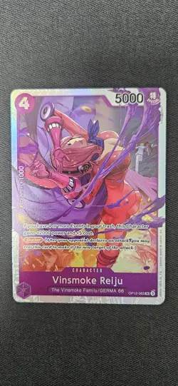 X4 Playset - Vinsmoke Reiju OP12-063 SR Legacy of the Master OP12 NM - Image 1