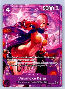 Legacy of the Master #OP12-063 Vinsmoke Reiju (Alternate Art) - Image 1
