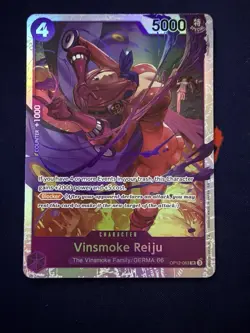 Vinsmoke Reiju OP12-063 SR Legacy of the Master - ONE PIECE Card Game ENGLISH - Image 1
