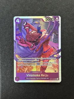 Vinsmoke Reiju OP12-063 Legacy of the Master Foil - Image 1