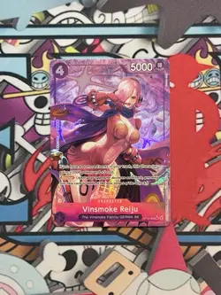 Vinsmoke Reiju OP12-063 SR Alt Art Legacy of the Master One Piece TCG Eng NM - Image 1