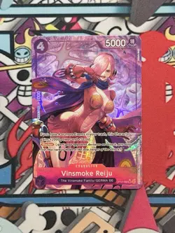 Vinsmoke Reiju OP12-063 SR Alt Art Legacy of the Master One Piece TCG Eng NM - Image 2