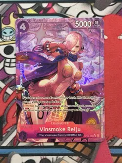 Vinsmoke Reiju OP12-063 SR Alt Art Legacy of the Master One Piece TCG Eng NM - Image 3