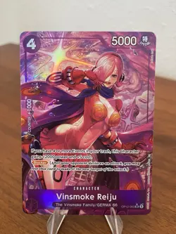 Vinsmoke Reiju Alternate Art OP12-063 Legacy of the Master Foil NM Condition EN - Image 1