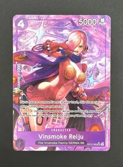 Vinsmoke Reiju (Alt Art) OP12-063 - Legacy of the Master - (One Piece TCG) - Image 2
