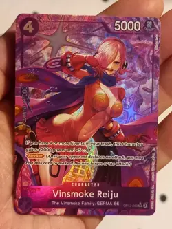 Alt Art Vinsmoke Reiju OP12-063 SR - Legacy of the Master - One Piece TCG - Image 3