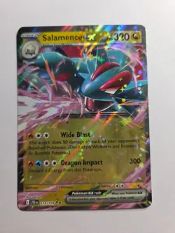 Salamence ex 114/159 Sv09: Journey Together Holo Near Mint Nm Pokemon Tcg - Image 1