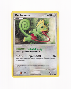 Kecleon 67/111 Rising Rivals Regular Non Holo Pokemon Card Moderately Played MP - Image 1
