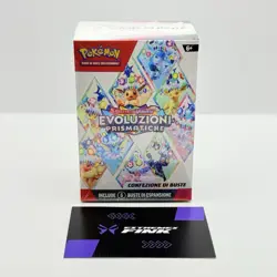 🇮🇹 POKEMON BOOSTER BUNDLE DI EVOLUZIONI PRISMATICHE - ITA - NUOVO - 6 BUSTE - Image 2