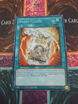 Yugioh Ready Fusion MP22-EN163 Prismatic Secret Rare 1st Edition Near Mint - Image 1