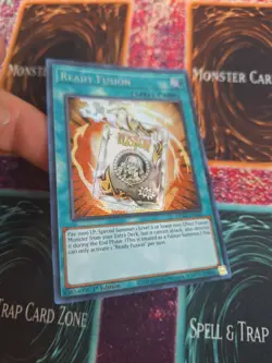 Yugioh Ready Fusion MP22-EN163 Prismatic Secret Rare 1st Edition Near Mint - Image 2