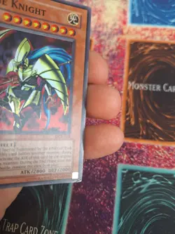 Yugioh Mirage Knight DCR-018 Super Rare 1st Edition Moderately Played - Image 4