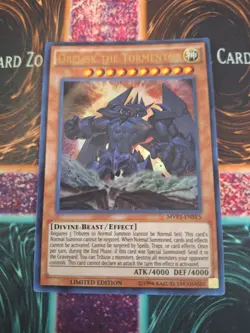 Yugioh Obelisk the Tormentor MVP1-ENSV5 Ultra Rare Limited Near Mint - Image 1