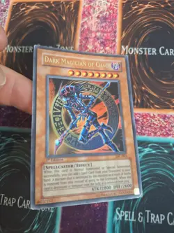 Yugioh Dark Magician of Chaos IOC-065 Ultra Rare 1st Edition Moderately Played - Image 2