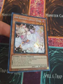 Yugioh Ash Blossom & Joyous Spring MP22-EN257 Prismatic Secret 1st Edition NM - Image 2