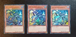 Yugioh MP25-EN185 Centur-Ion Gargoyle II Ultra Rare X3 1st Edition MINT - Image 1
