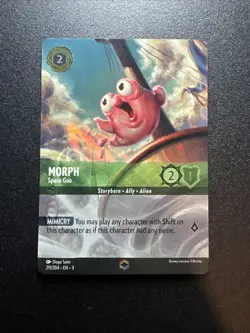 Disney Lorcana Into The Inklands MORPH - Space Goo - 211/204 Enchanted - Image 1
