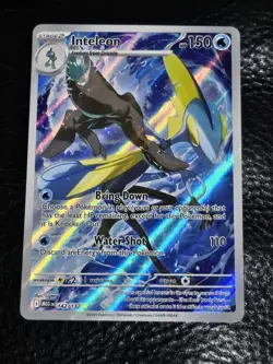 Pokemon Card Inteleon 142/132 Illustration Rare Mega Evolution Near Mint - Image 1